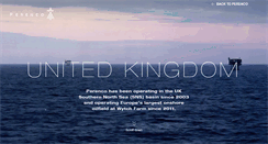 Desktop Screenshot of perenco-uk.com